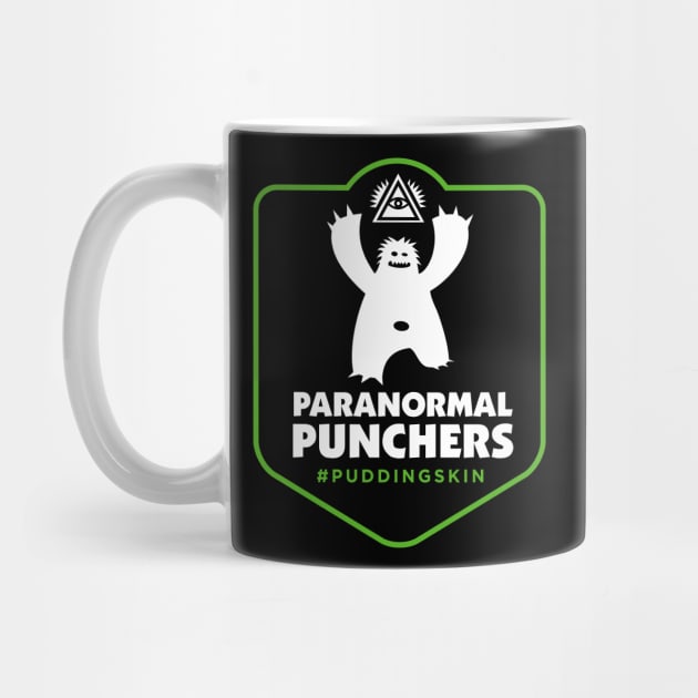 Paranormal Punchers #puddingskin Badge by Paranormal Punchers